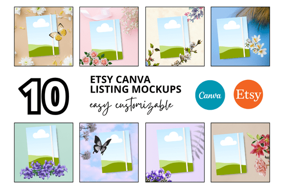 10 Notebook Etsy Mockup Listings Guide