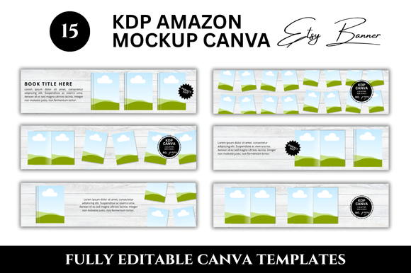 15 KDP Amazon Etsy Banners Mockup: A Practical Guide for Digital Product Sellers