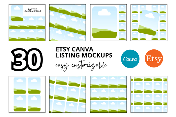 30 AI Images Etsy Listings Mockup: A Game-Changer for Digital Sellers