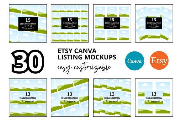 30 Clipart Etsy Listings Mockup: A Comprehensive Evaluation