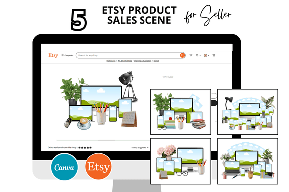5 Etsy Product Sale Scene
