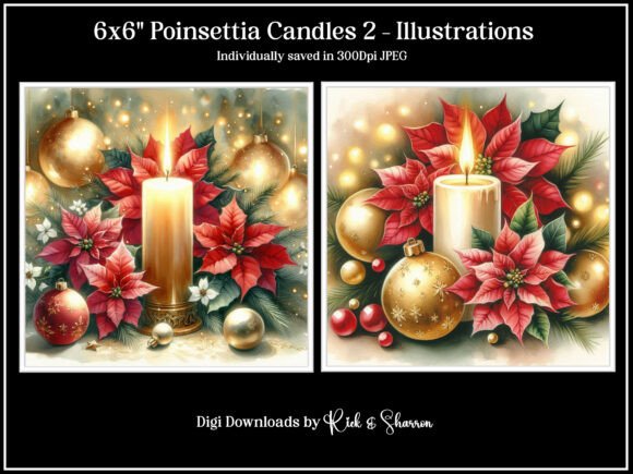 6x6 Poinsettia Candles 2 - 5-8 JPEG: A Strategic Asset for Modern Creators and Entrepreneurs