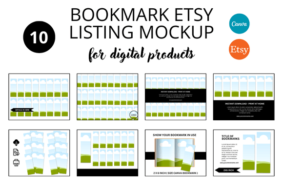 Bookmark Etsy Listings Mockup: A Strategic Tool for Digital Sellers