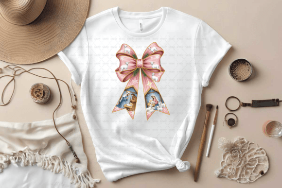 Christmas Christian Coquette PNG: A Faith-Focused Design for Creative Workflows