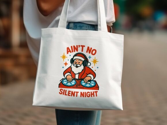Christmas Santa DJ PNG: A Festive Design Essential