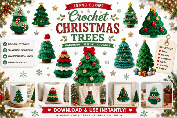 Crochet Christmas Trees – A Fresh Take on Holiday Creativity