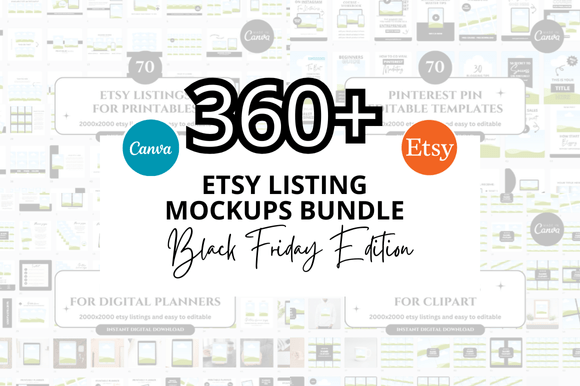 Evaluating the Black Friday Etsy Mockup Bundle for Your Digital Shop