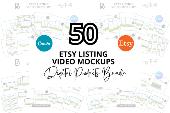 How the 50 Etsy Listings Video Mockup Bundle Is Reshaping the Way Creators Present Digital Products