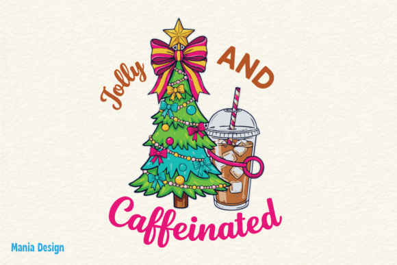 Jolly and Caffeinated PNG: A Festive Resource for Creative Entrepreneurs