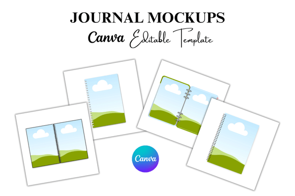 Journal Frame Mockup Canva