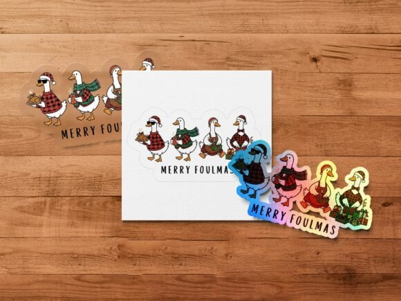 Merry Foulmas Goose PNG: A Versatile Digital Asset for Creative Projects