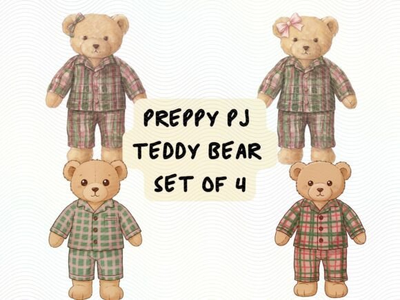 PJ Teddy Bear Polo Style PNG