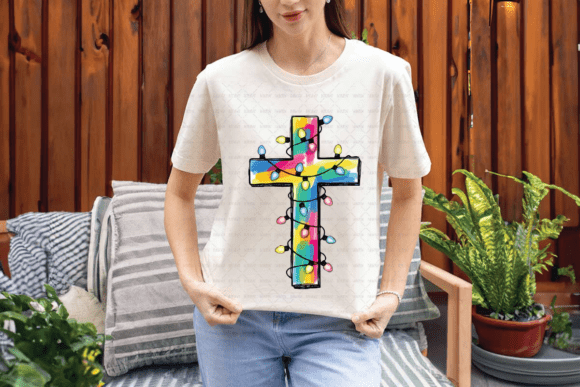The Rising Appeal of the Christmas Lights Cross PNG in Modern Faith-Based Design