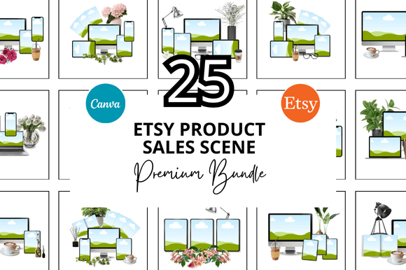 Why the 25 Etsy Product Sale Scene Bundle Could Save Your Shop Time and Money